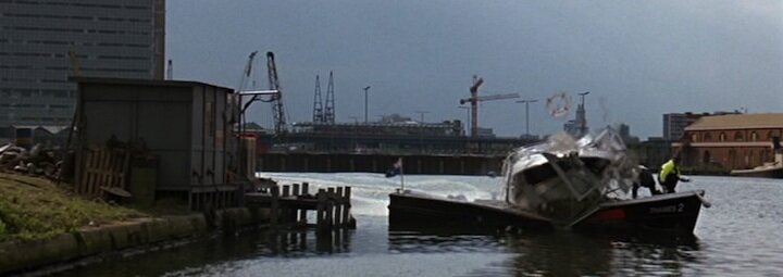 The World Is Not Enough boat crash The World Is Not Enough boat crash