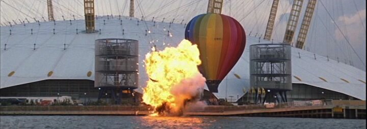 The World Is Not Enough explosion The World Is Not Enough explosion