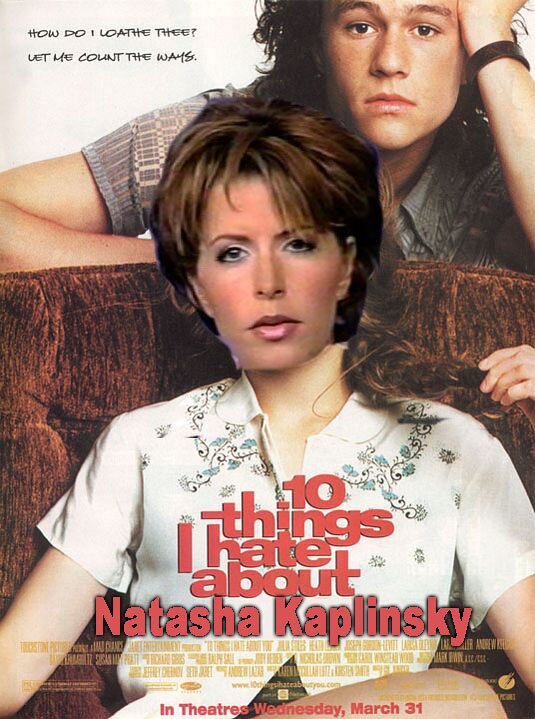 Natasha Kaplinsky 10 Things I Hate About You