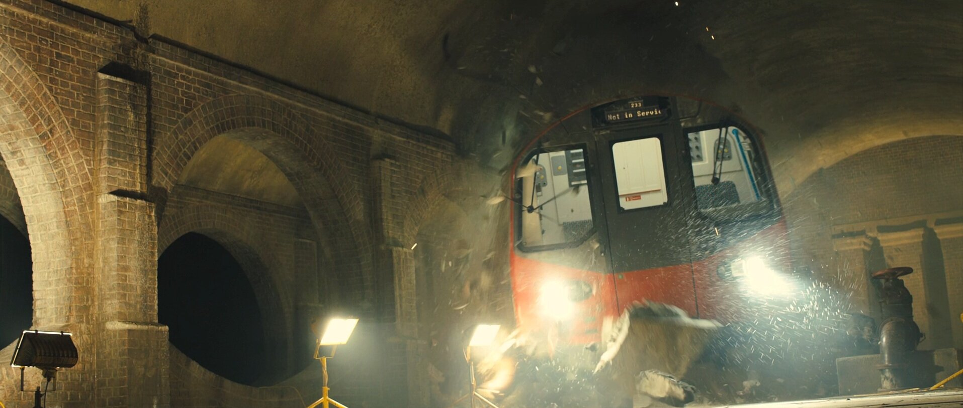 Skyfall trailer train Skyfall trailer train