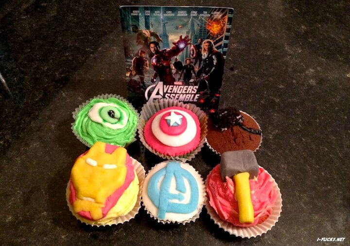 Avengers cupcakes Marvel Avengers cupcakes recipe