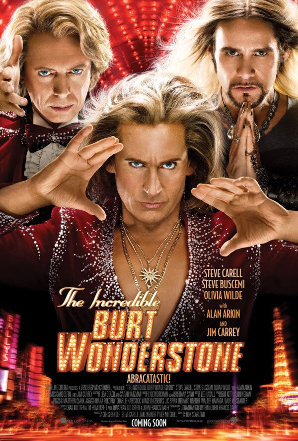 The Incredible Burt Wonderstone poster The Incredible Burt Wonderstone poster