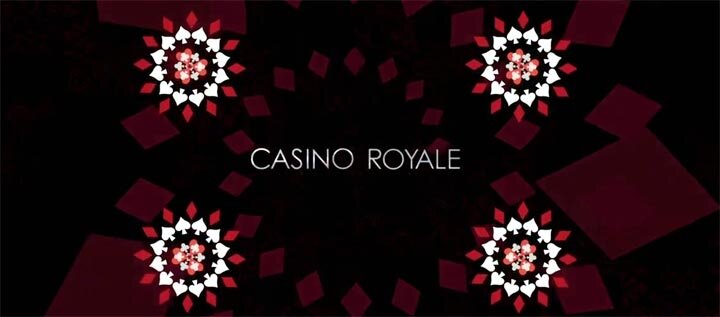 Casino Royale title Casino Royale title