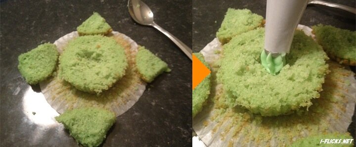 Egg cupcake Egg cupcake