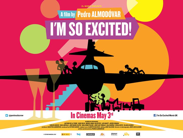 I'm So Excited UK poster I'm So Excited UK poster