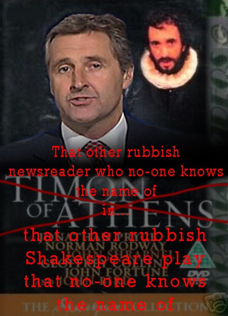 ITV newsreader Timon of Athens