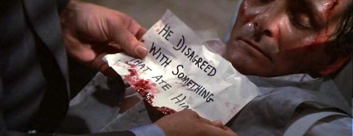 Licence to Kill - Felix Leiter note Licence to Kill - Felix Leiter note