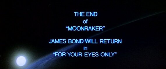 Moonraker the end