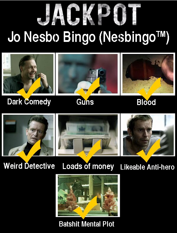 Jo Nesbo Bingo - Jackpot Jo Nesbo Bingo - Jackpot