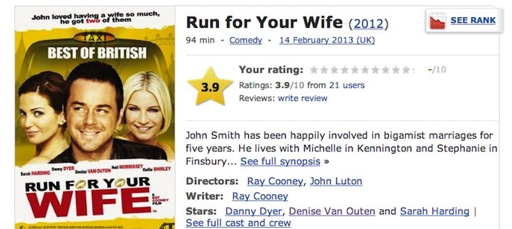 Run for Your Wife Run for Your Wife