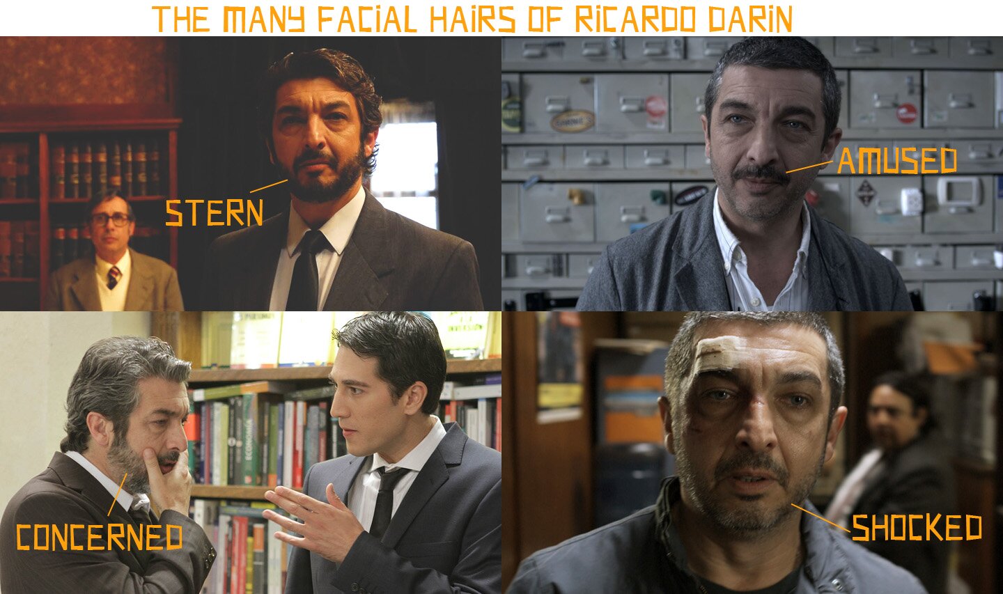 Ricardo Darin Beard Chart Ricardo Darin Beard Chart