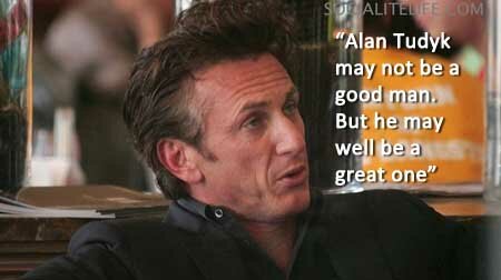 Sean Penn talks about Alan Tudyk Sean Penn talks about Alan Tudyk