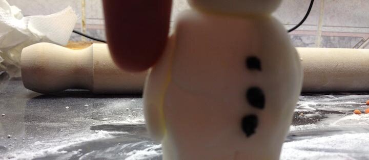 The Snowman cupcake The Snowman cupcake
