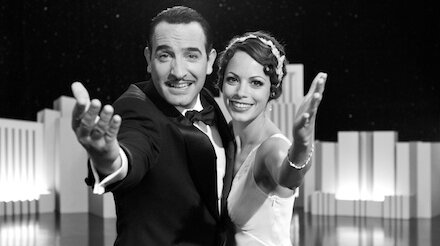 Jean Dujardin, Berenice Bejo, The Artist - review (2011) Jean Dujardin, Berenice Bejo, The Artist - review (2011)