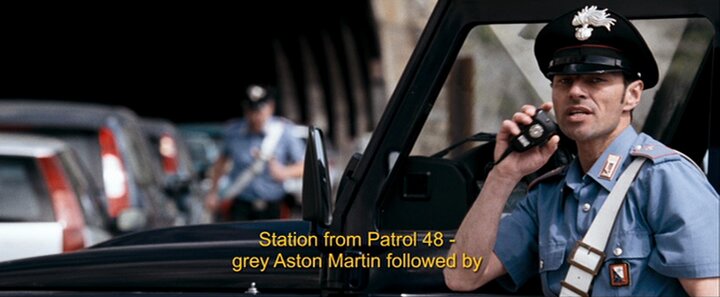 Quantum of Solace, car chase Quantum of Solace, car chase