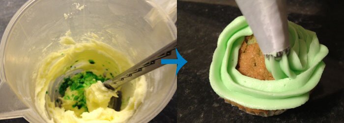Spider-Man lizard cupcake Spider-Man lizard cupcake